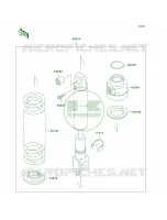 Shock Absorbers per Kawasaki KLR650 2002