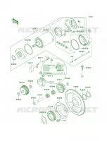 Starter Motor per Kawasaki KLR650 2002