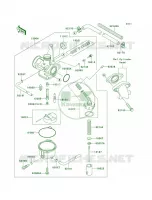 Carburetor per Kawasaki KLX110 2011
