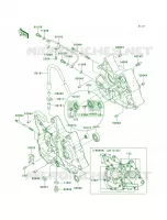 Crankcase per Kawasaki KLX110 2011