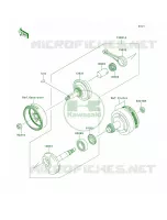 Crankshaft per Kawasaki KLX110 2011