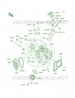 Cylinder Head per Kawasaki KLX110 2011