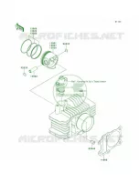 CylinderPistons per Kawasaki KLX110 2011