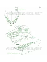 DecalsCAF per Kawasaki KLX110 2011