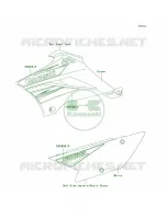 DecalsCBF per Kawasaki KLX110 2011