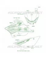 DecalsCCF per Kawasaki KLX110 2011