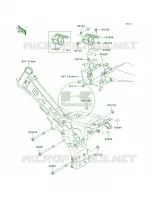 Engine Mount per Kawasaki KLX110 2011
