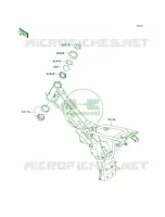 Frame per Kawasaki KLX110 2011