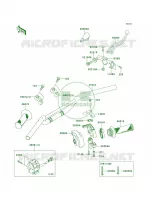 Handlebar per Kawasaki KLX110 2011