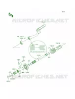 Kickstarter Mechanism per Kawasaki KLX110 2011