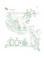 Oil Pump per Kawasaki KLX110 2011