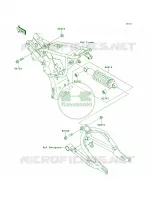 SuspensionShock Absorber per Kawasaki KLX110 2011