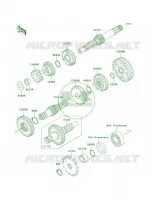 Transmission per Kawasaki KLX110 2011