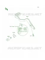 Brake Pedal per Kawasaki KLR650 2001