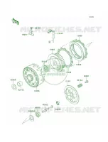 Clutch per Kawasaki KLR650 2001