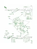 Cowling per Kawasaki KLR650 2001