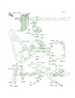 Frame Fittings per Kawasaki KLR650 2001