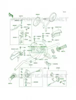 Handlebar per Kawasaki KLR650 2001