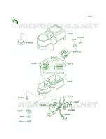 Meters per Kawasaki KLR650 2001