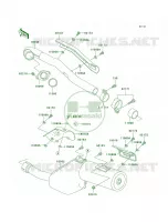 Mufflers per Kawasaki KLR650 2001