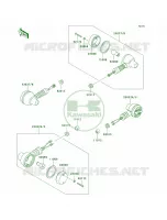 Turn Signals per Kawasaki KLR650 2001