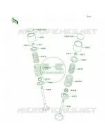 Valves per Kawasaki KLR650 2001
