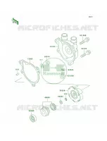 Water Pump per Kawasaki KLR650 2001