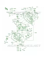 Crankcase per Kawasaki KLR250 2000
