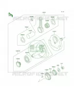 Crankshaft per Kawasaki KLR250 2000