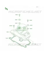 Cylinder Head Cover per Kawasaki KLR250 2000