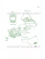 DecalsKL250 D17 per Kawasaki KLR250 2000