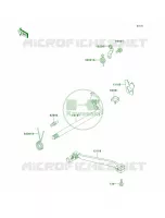 Gear Change Mechanism per Kawasaki KLR250 2000