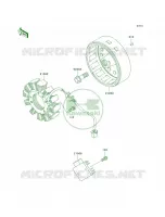 Generator per Kawasaki KLR250 2000