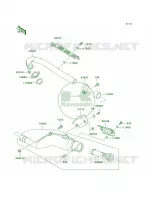 Mufflers per Kawasaki KLR250 2000
