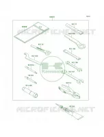 Owner's Tools per Kawasaki KLR250 2000