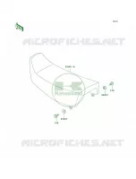 Seat per Kawasaki KLR250 2000