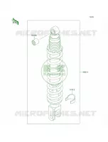 Shock Absorbers per Kawasaki KLR250 2000