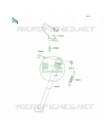 Stands per Kawasaki KLR250 2000