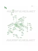 Swingarm per Kawasaki KLR250 2000