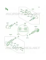 Turn Signals per Kawasaki KLR250 2000