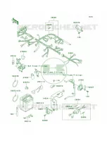 Chassis Electrical Equipment per Kawasaki KLR650 2000