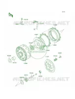 Clutch per Kawasaki KLR650 2000