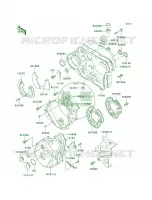 Engine Covers per Kawasaki KLR650 2000