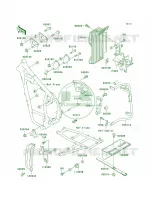 Frame Fittings per Kawasaki KLR650 2000