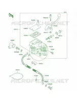Front Master Cylinder per Kawasaki KLR650 2000
