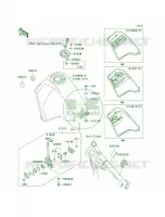 Fuel Tank per Kawasaki KLR650 2000