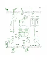 Ignition Switch per Kawasaki KLR650 2000