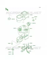 Meters per Kawasaki KLR650 2000
