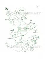 Mufflers per Kawasaki KLR650 2000