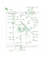 Rear Master Cylinder per Kawasaki KLR650 2000
